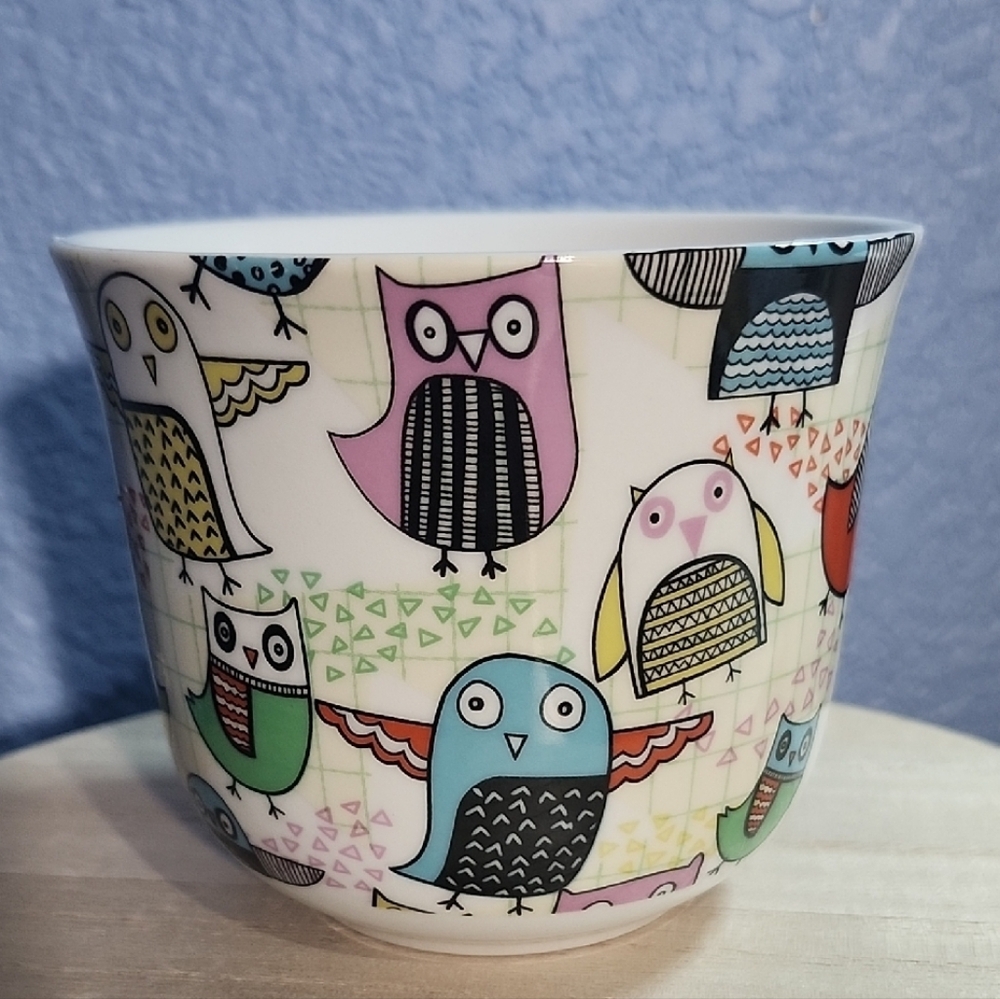 Creative Tops Colorful Owl Pattern Mug - Picture 7 of 8